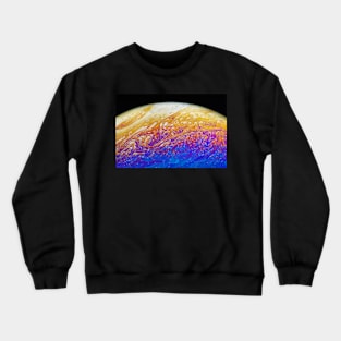 Soap Bubble Close Up Crewneck Sweatshirt